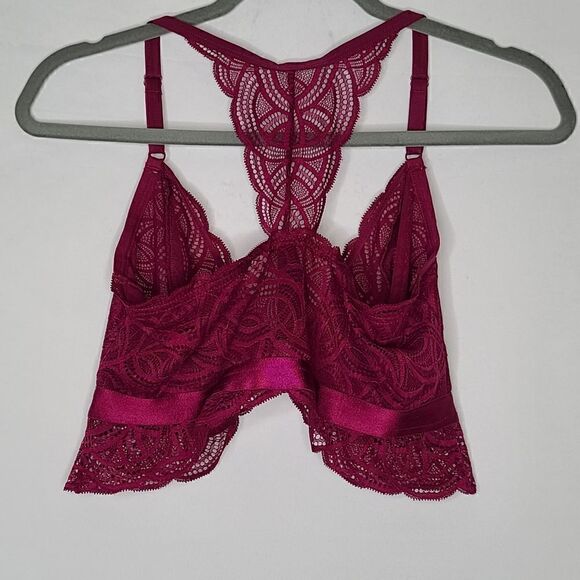 00X 10W Lace Front Clasp Bralette Racerback Torrid - Picture 8 of 8